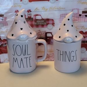 New - Rae Dunn Things Jar -  soul mate Mug -Sold